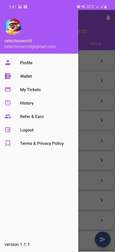 Lottera – Digital Contest Android App | PHP Source With Admin Panel