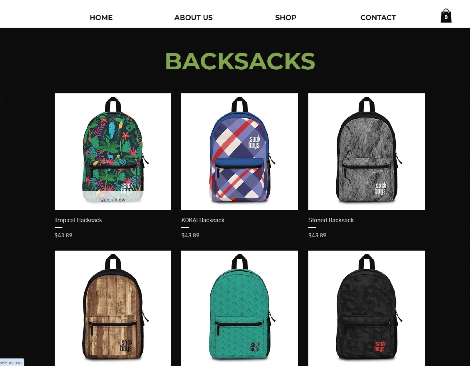 Turnkey Print-On-Demand eCommerce Brand – Sackboys.com | Printify Automated