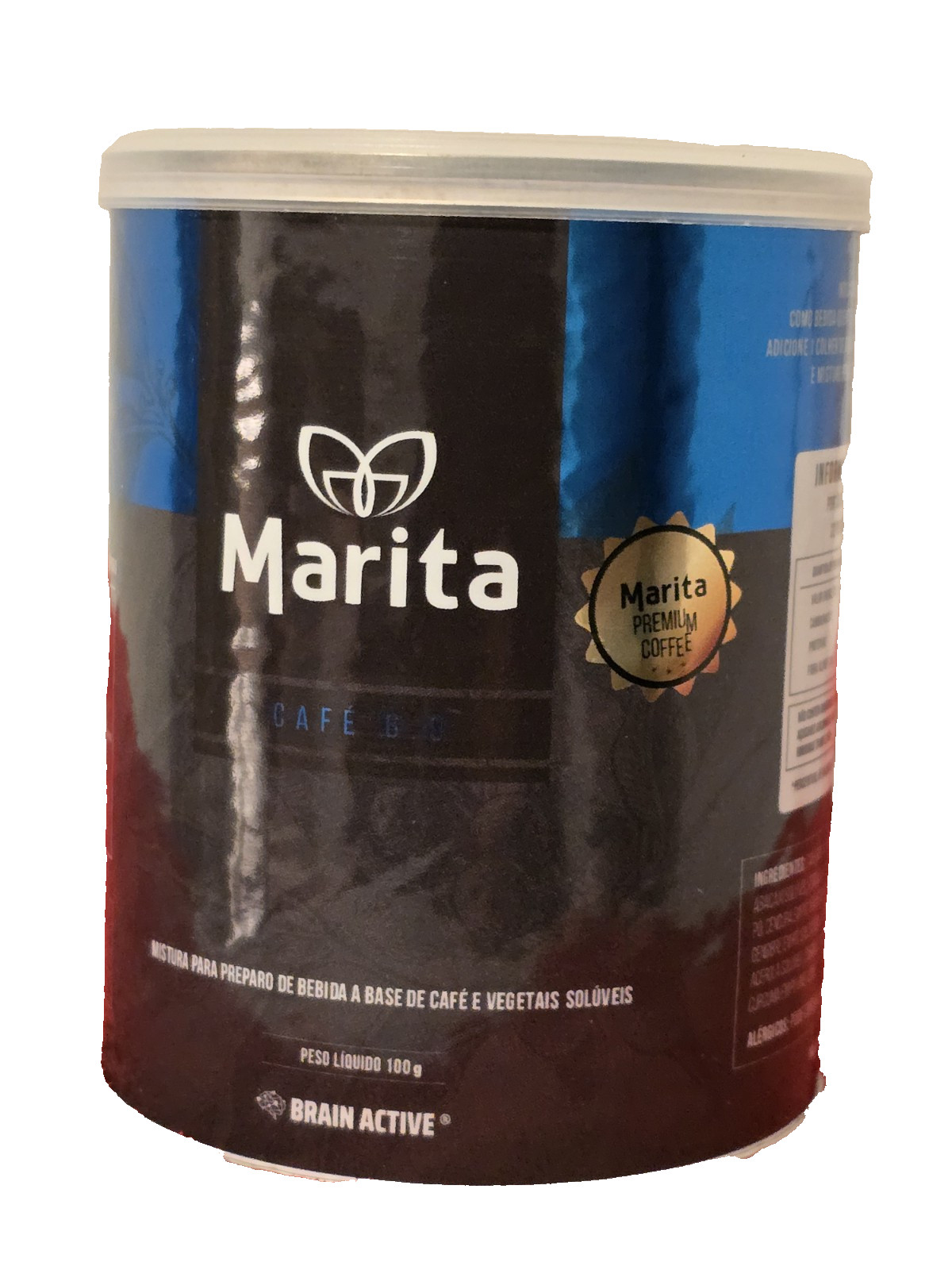 cafe instantaneo marita 6.0 – healthy, mezcla focus, brain active con vegetales