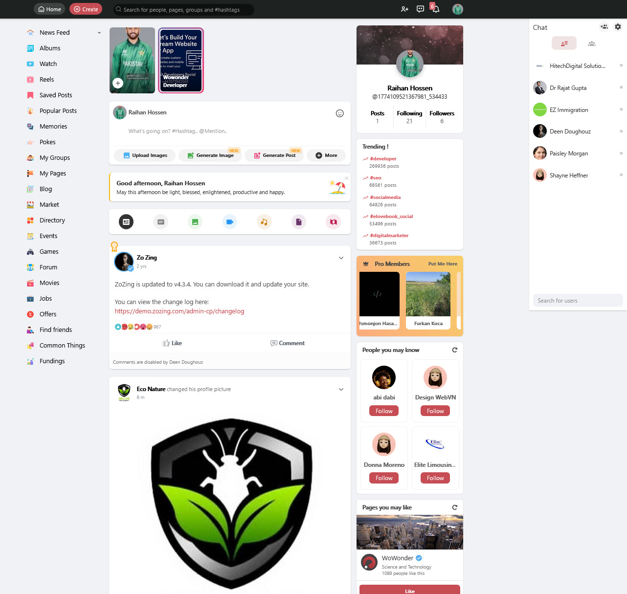 ZoZing Social Network Platform | Build Your Own Community Platform | Responsive
