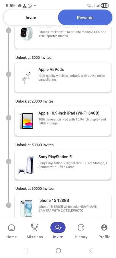 Bonus Point – Rewards Android App (Java) + Laravel Admin Panel | Rewards App
