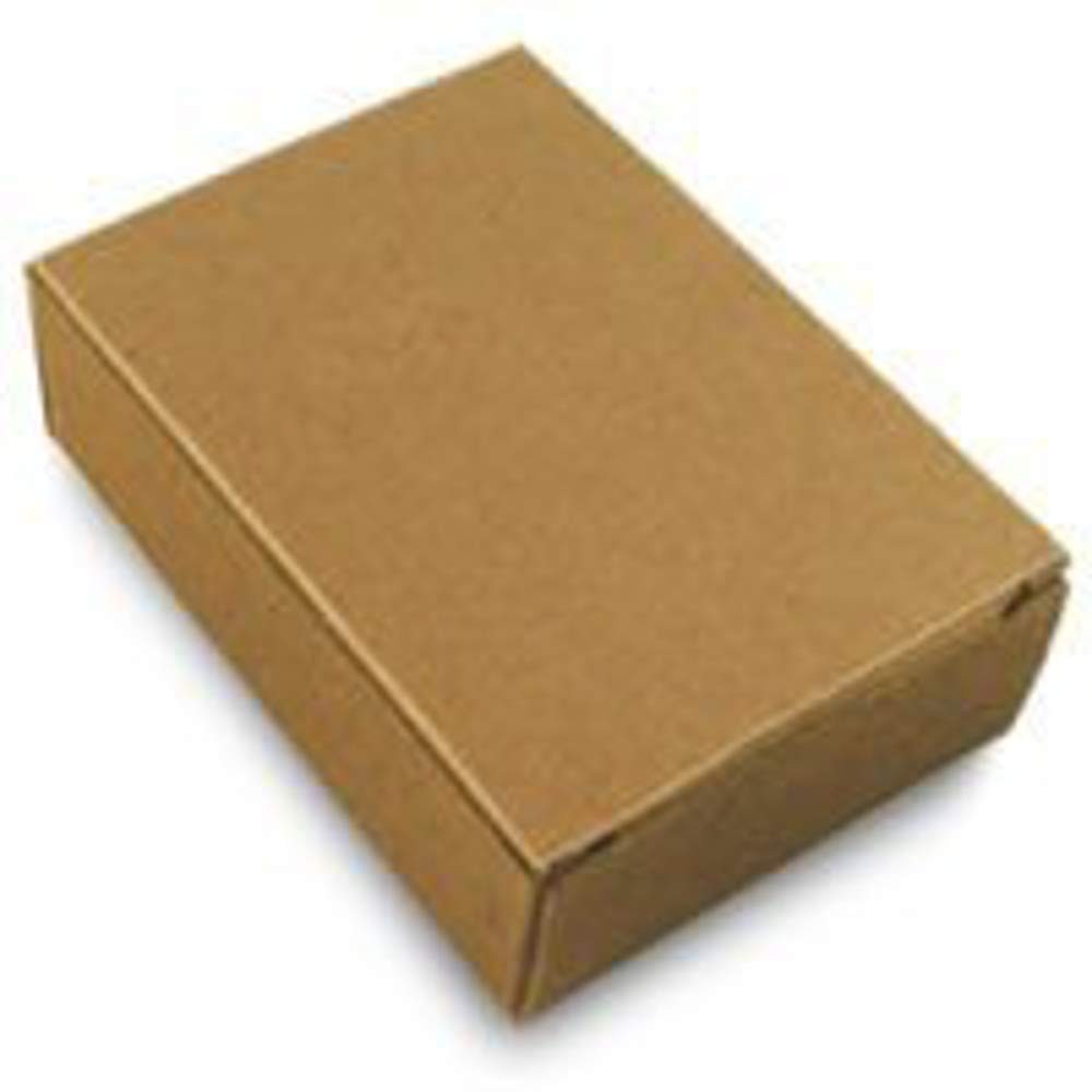 No Window Rectangle Soap Boxes Kraft Handmade Artisan Wedding 50 Pack