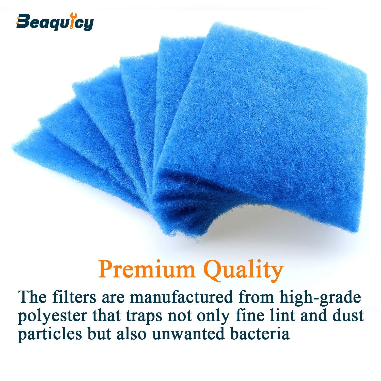 Polyester Dryer Filter Vent Replacement Part by Beaquicy – Compatible with Be…