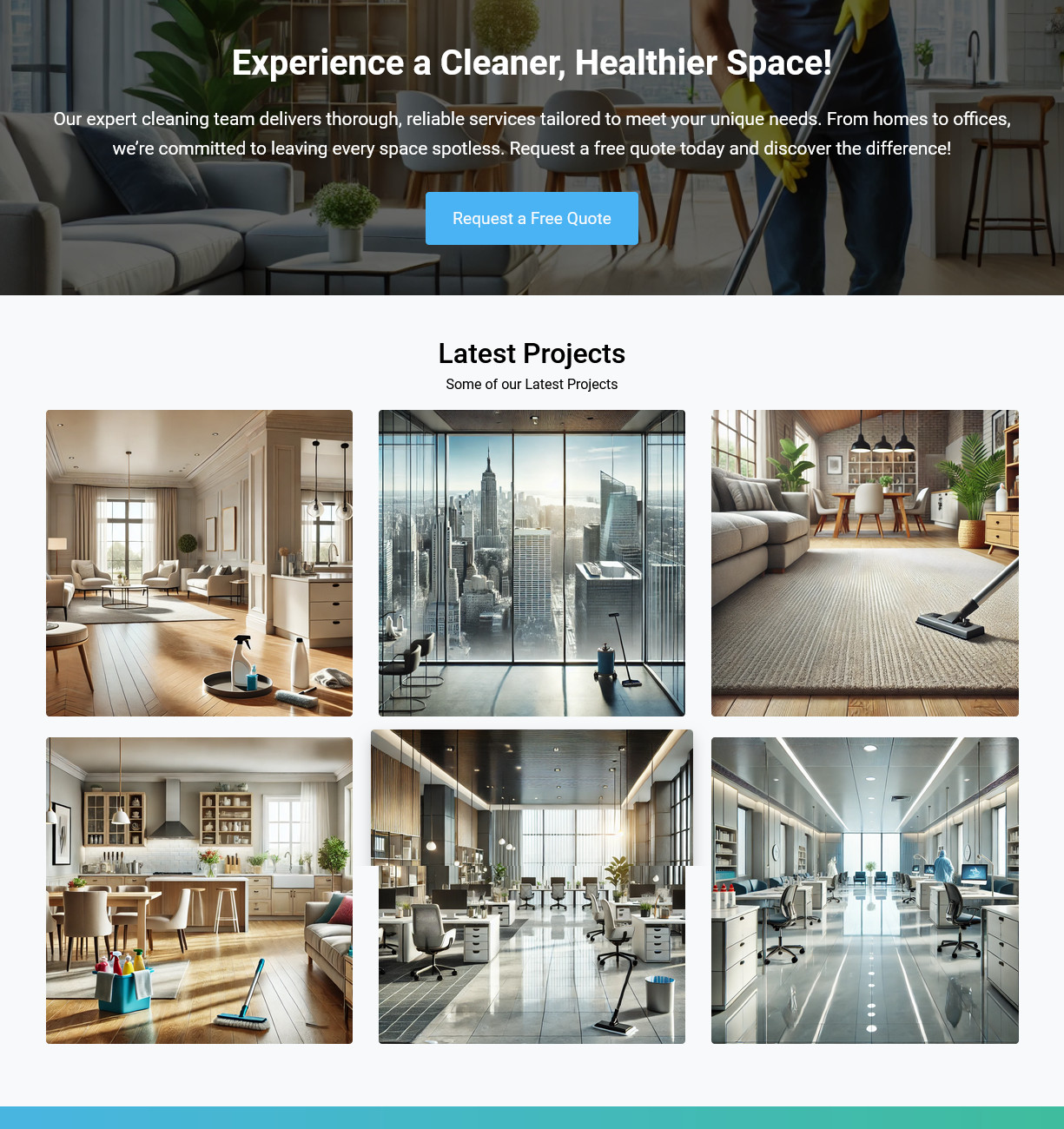 Professional Cleaning Business Website | Ready-to-Use Professional Solution
