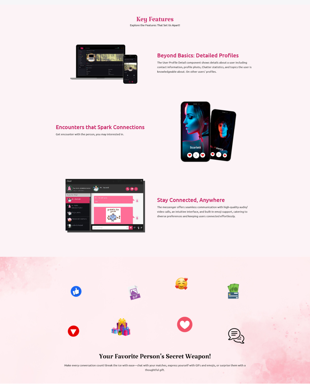 Lovena – Modern Dating Platform | Chat, Matching System, Payments, Customizable