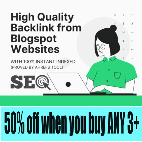 100 HomePage PBN BlogSpot SEO Backlinks (All Dofollow + High Quality)