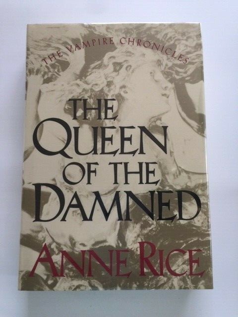 G2U THE QUEEN OF THE DAMNED 1ST ED REVIEW COPY BY ANNE RICE