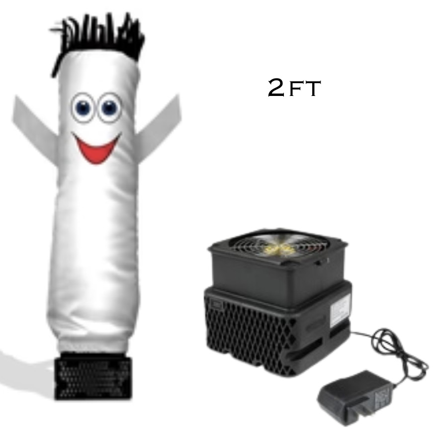 Mini inflatable tube man, comes INCLUDED with blower, 8 colors to choose