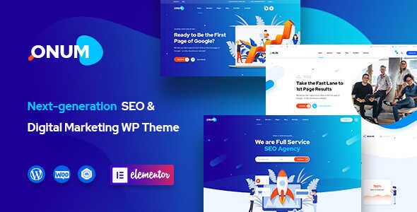 Onum GPL Theme v1.2.13 – SEO & Marketing Elementor WP Theme