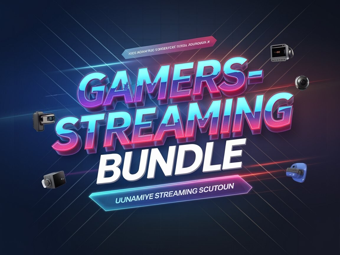 Gamers-Streaming Bundle | Everything You Need to Level Up Your Live Stream!