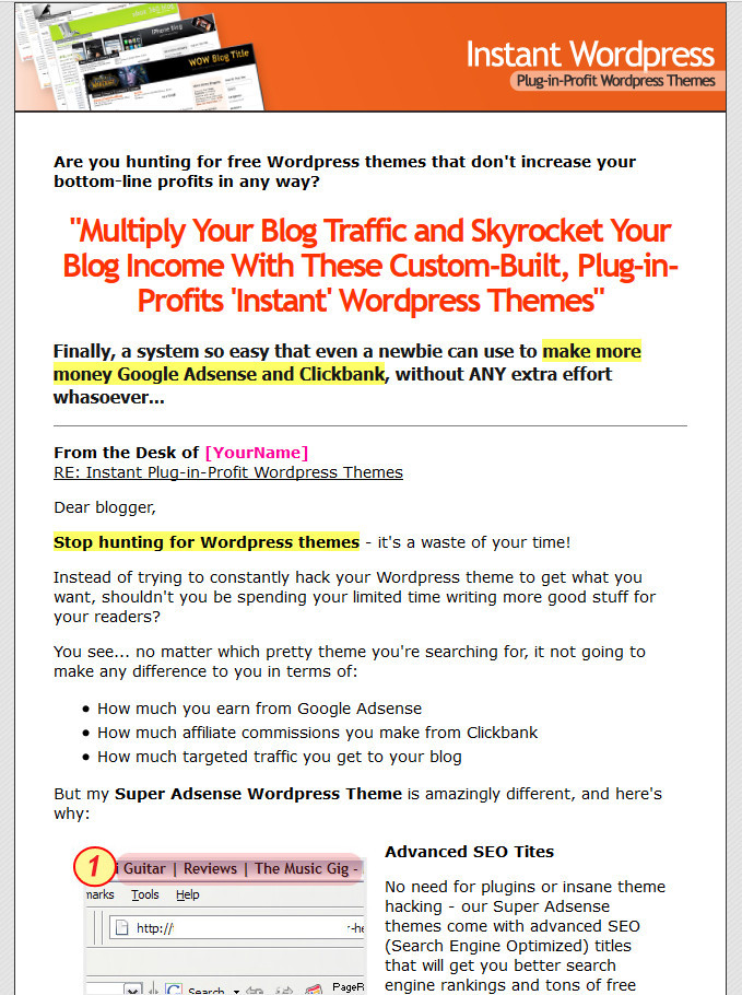 30 SUPER Adsense & Clickbank WordPress Themes