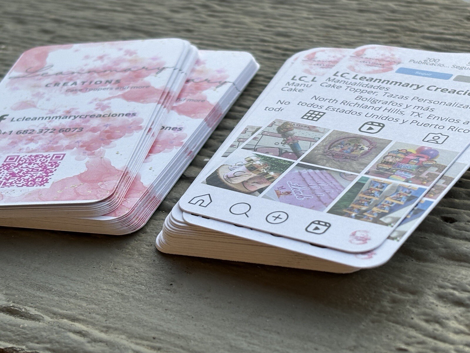 Plantillas De Targetas De Negocio En Formato De Instagram