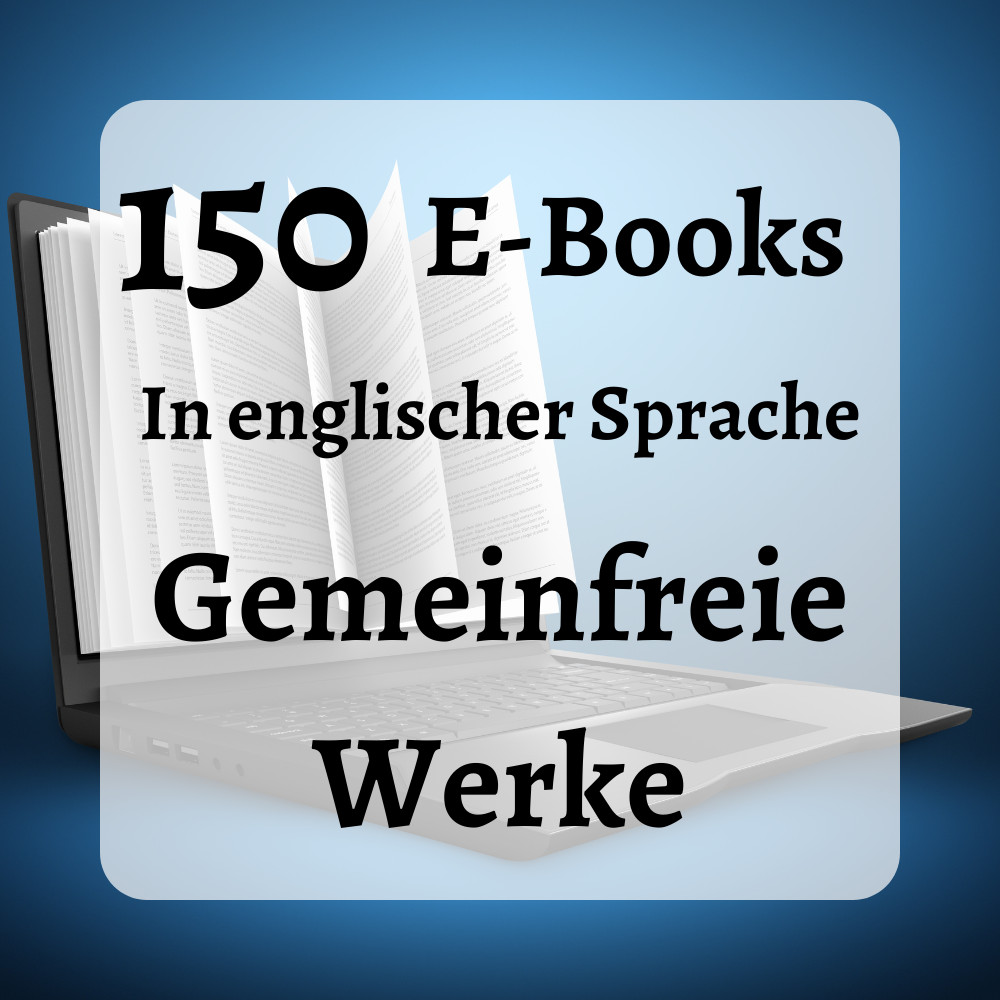 150 Public Domain eBooks in English