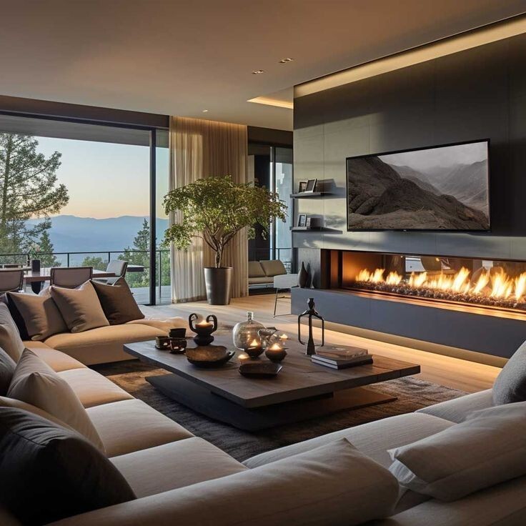Beautiful house pictures, kitchen, bedroom, living room, garden and landscaping