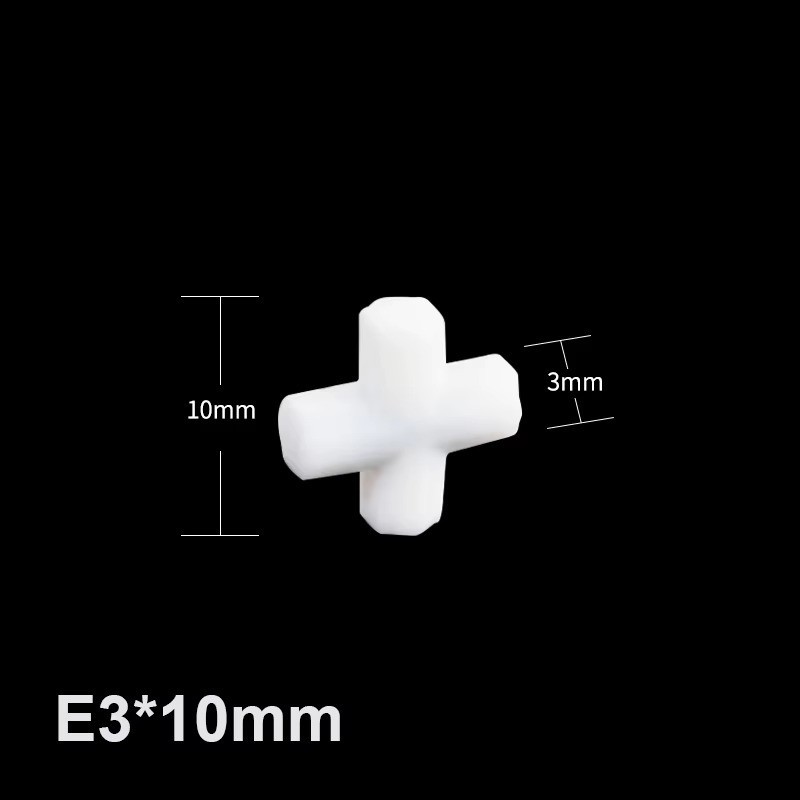 1Pcs Magnetic Stirrer Stir Bar Magneton Stirring Rod PTFE Recovery Rod White