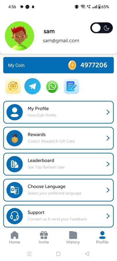 Reward App Lucky Spin + Offerwall + HTML Games | Android App + Admin Panel