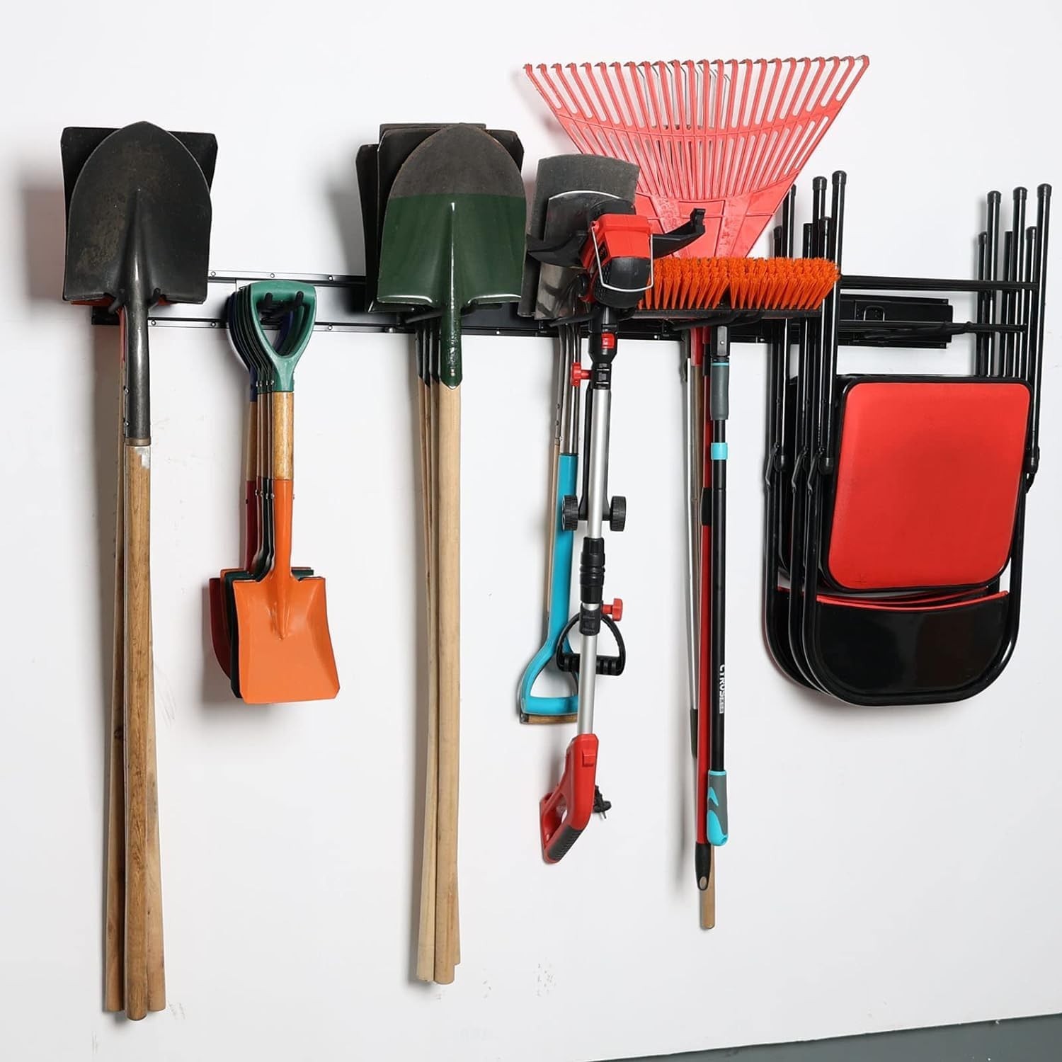 Wallmaster Garage Storage Organization Wall Mount, Garden Tool Rack… Fast Ship