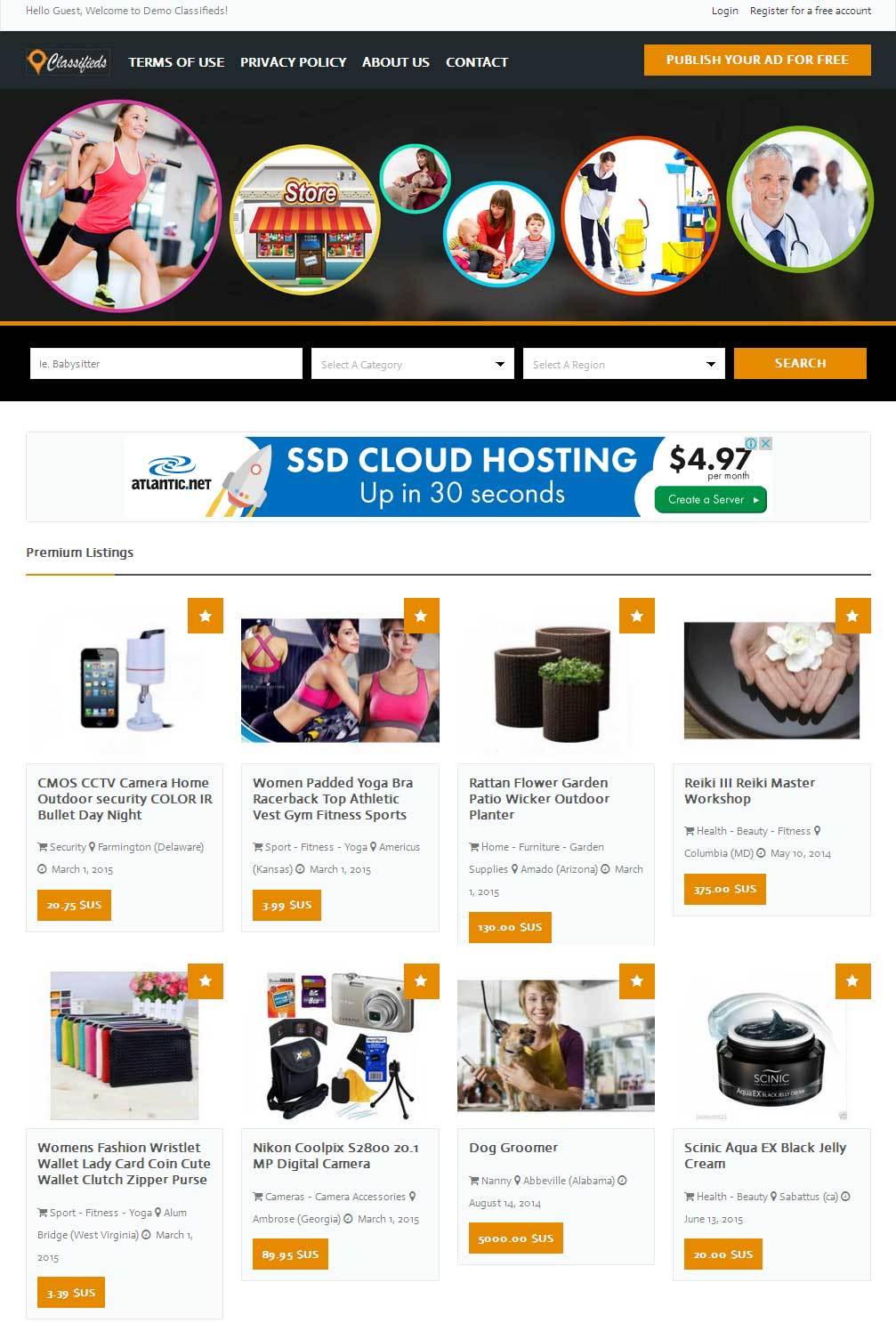 Local Classifieds Website – Free Install + Hosting