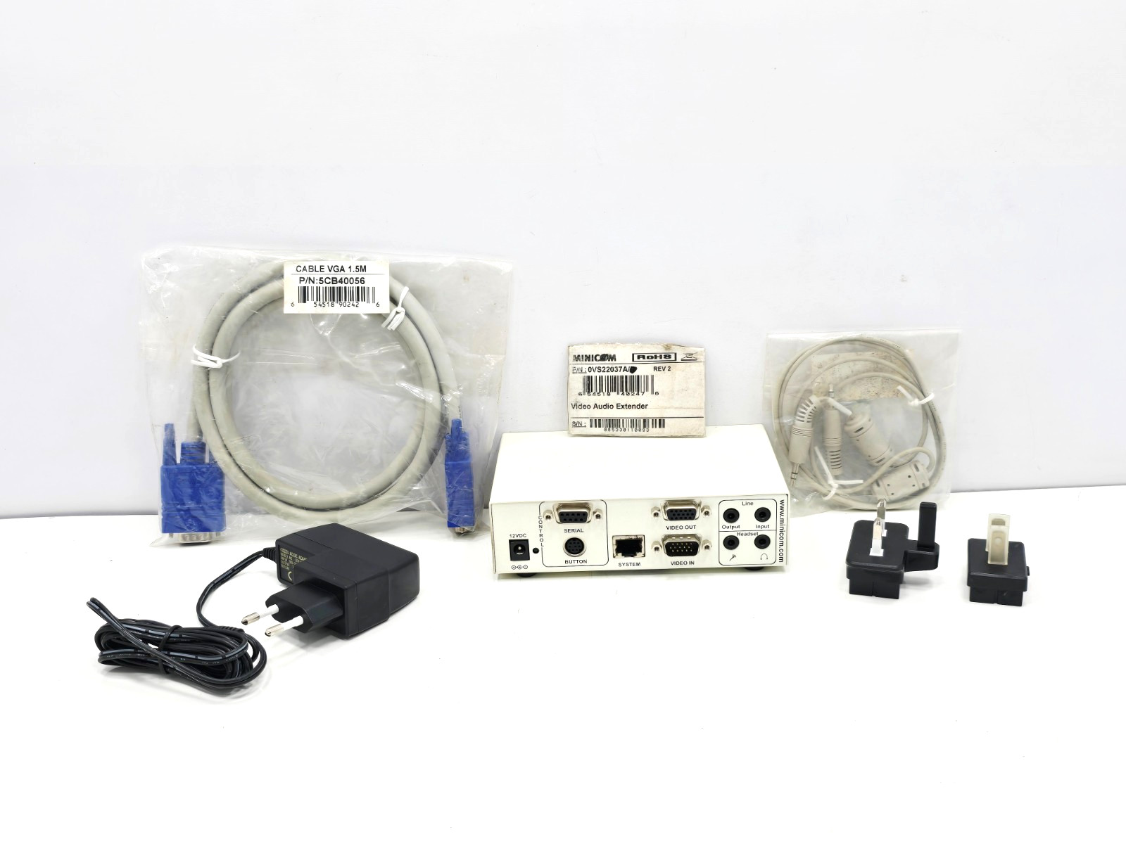 0VS22037A/R MINICOM VIDEO AUDIO EXTENDER