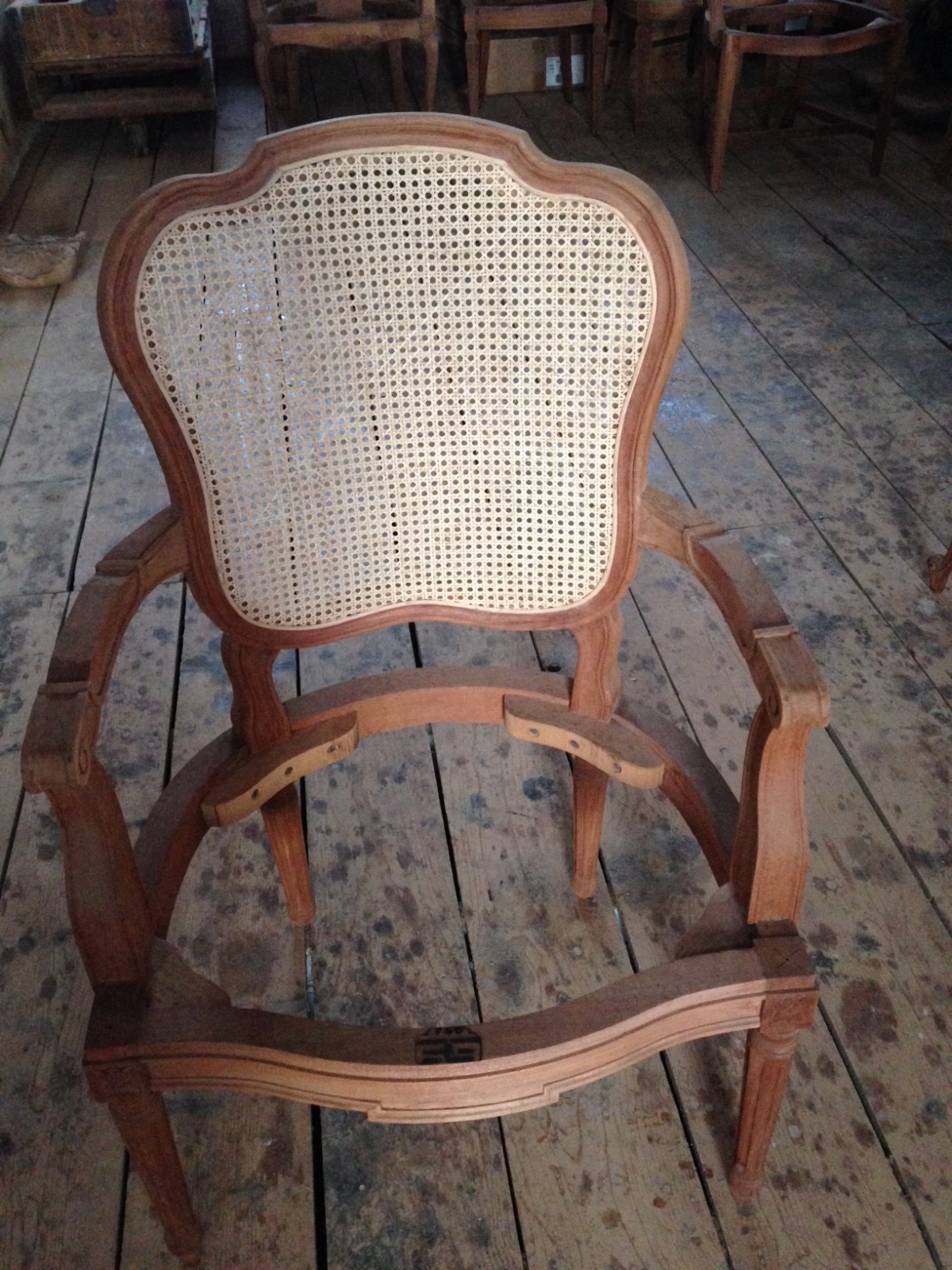 a woodworking shop contents- machines, models, patterns, hardware, veneers, etc.