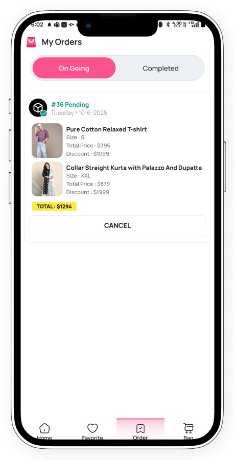 Cartivo – Complete Flutter eCommerce Mobile App | Android & iOS + Admin Panel