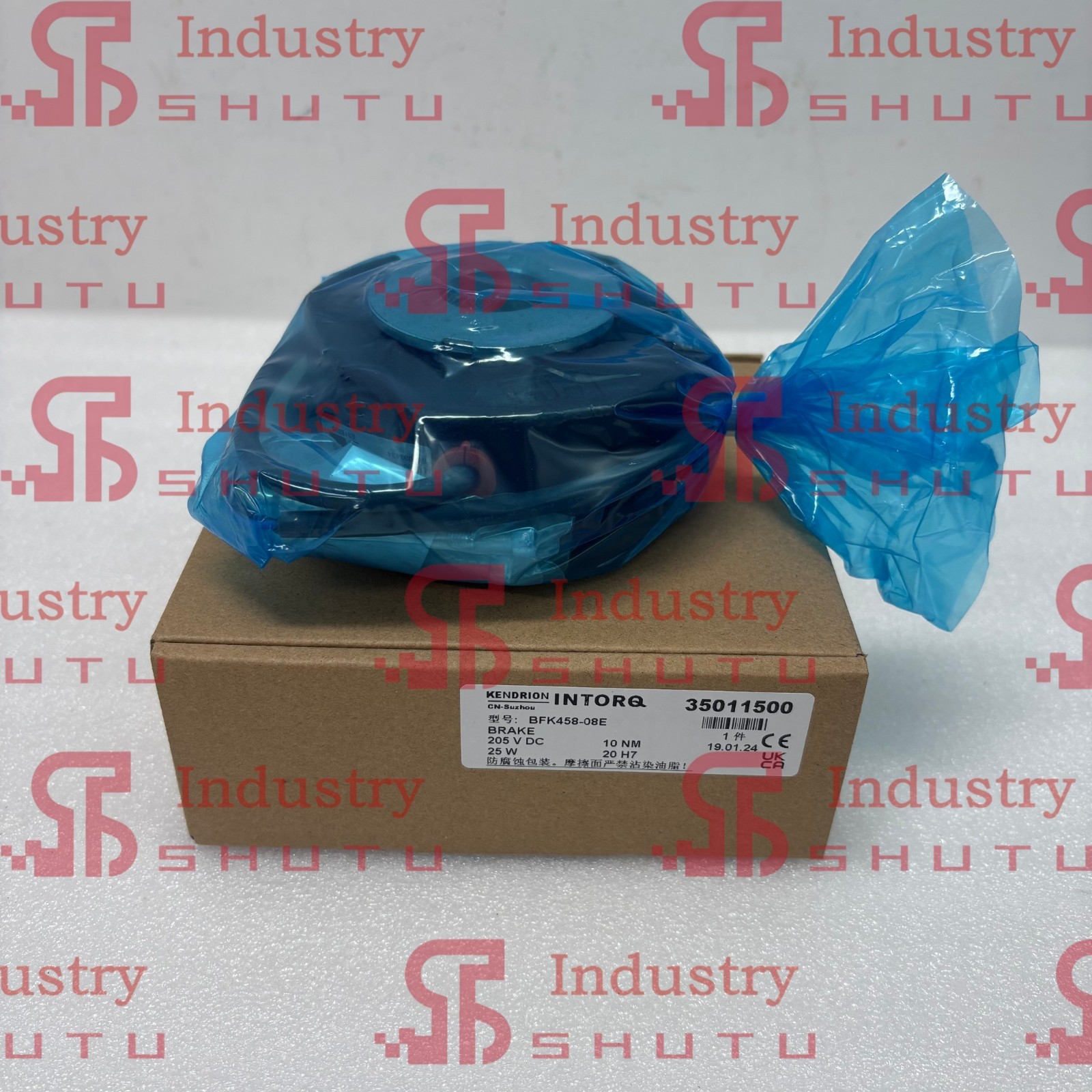 1pcs INTORQ BFK458-08E 205VDC 10NM 25W brake IN BOX Expedited Shipping