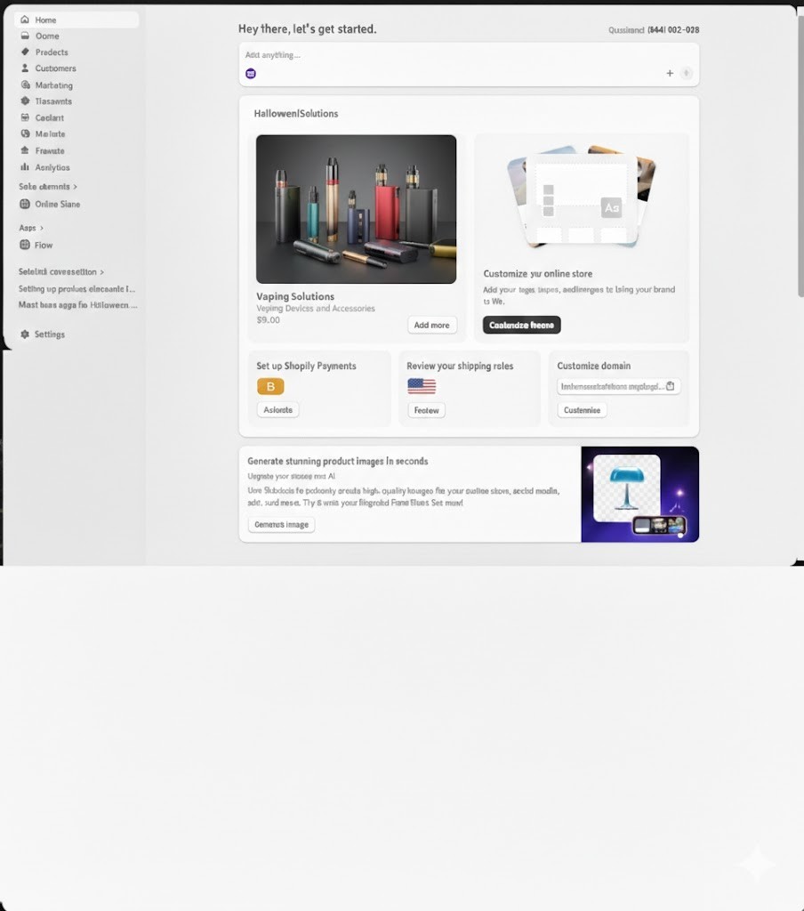 Ready To Go – Super Deluxe Vape Store Shopify Website Package
