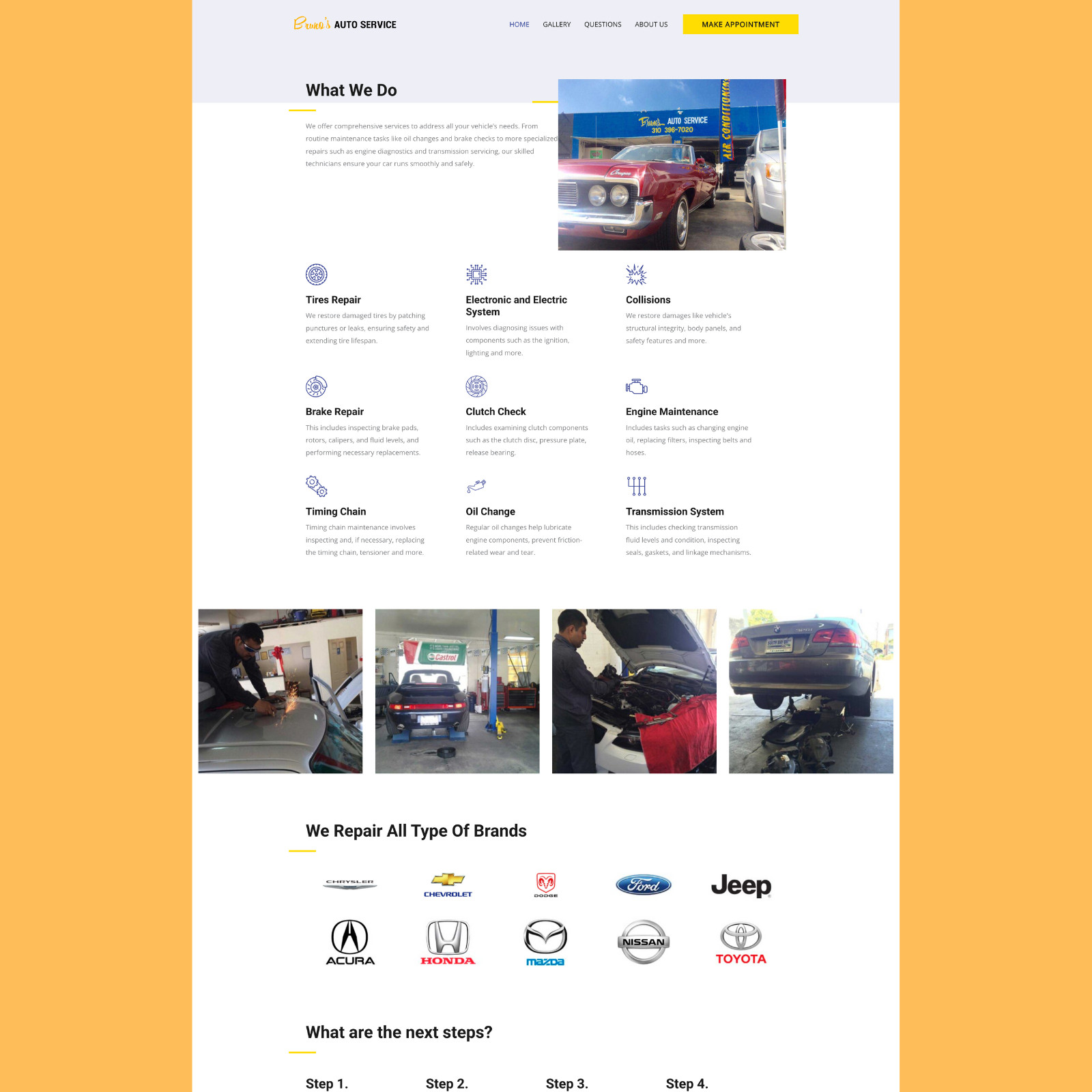 6 Pages Website Web Design Personal or Business