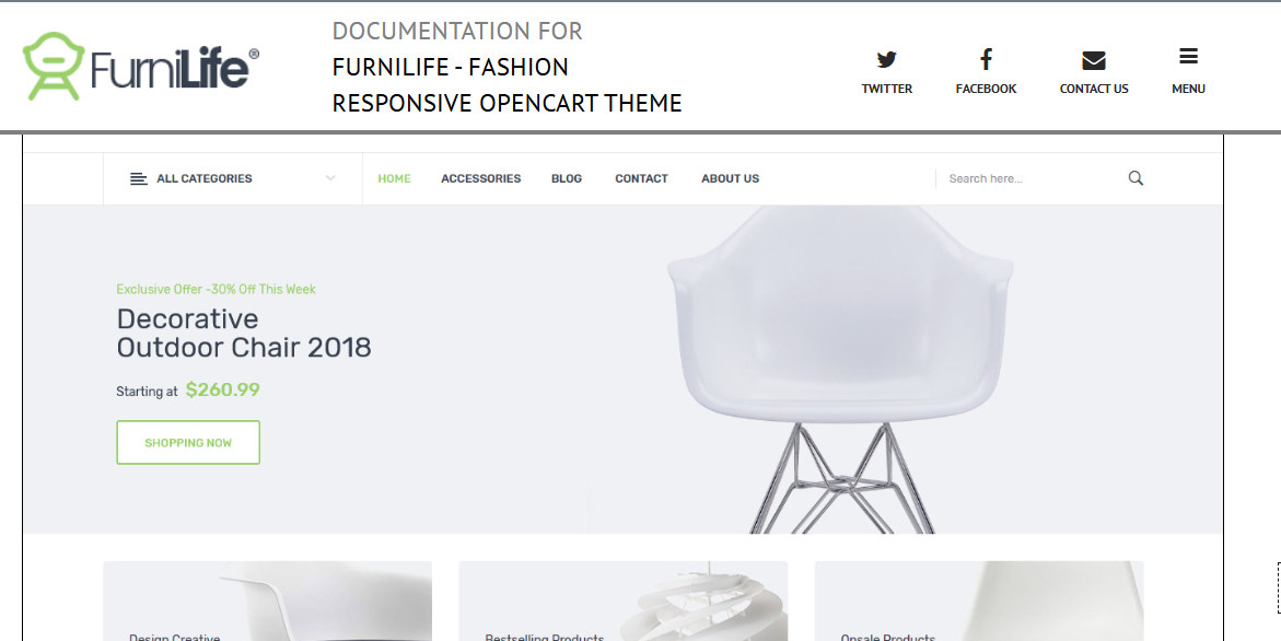 Premium Open Cart 100 Responsive Themes Templates Full Sites Stores Complete