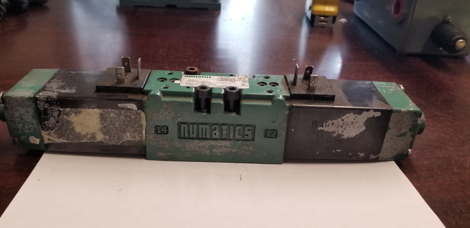 NUMATICS VALVES USED AND NEW