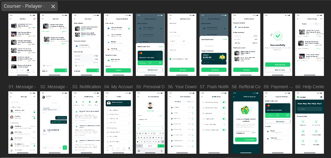 Figma UI Web & Mobile Applications Templates Large Bundle Some Coded Bundle #1