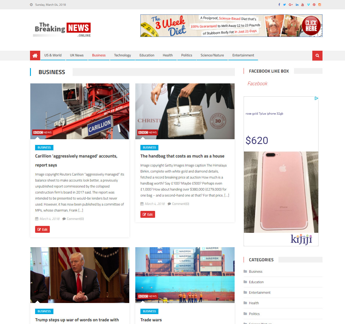🥇 Turnkey Automated AI News Website Script – Autopilot Adsense Income