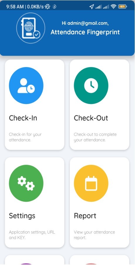 AttendPro – Biometric Attendance Employe Flutter App | Android iOS + Admin Panel