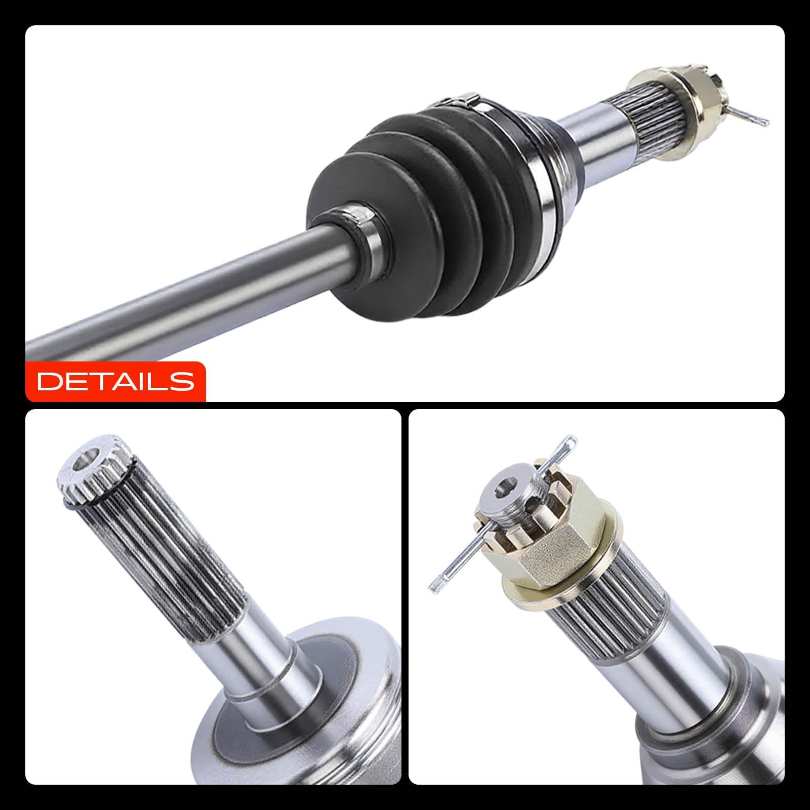 CV Axle Front Left for Can-Am Defender HD5 2017-21 HD8 HD9 HD10 Max #705401802