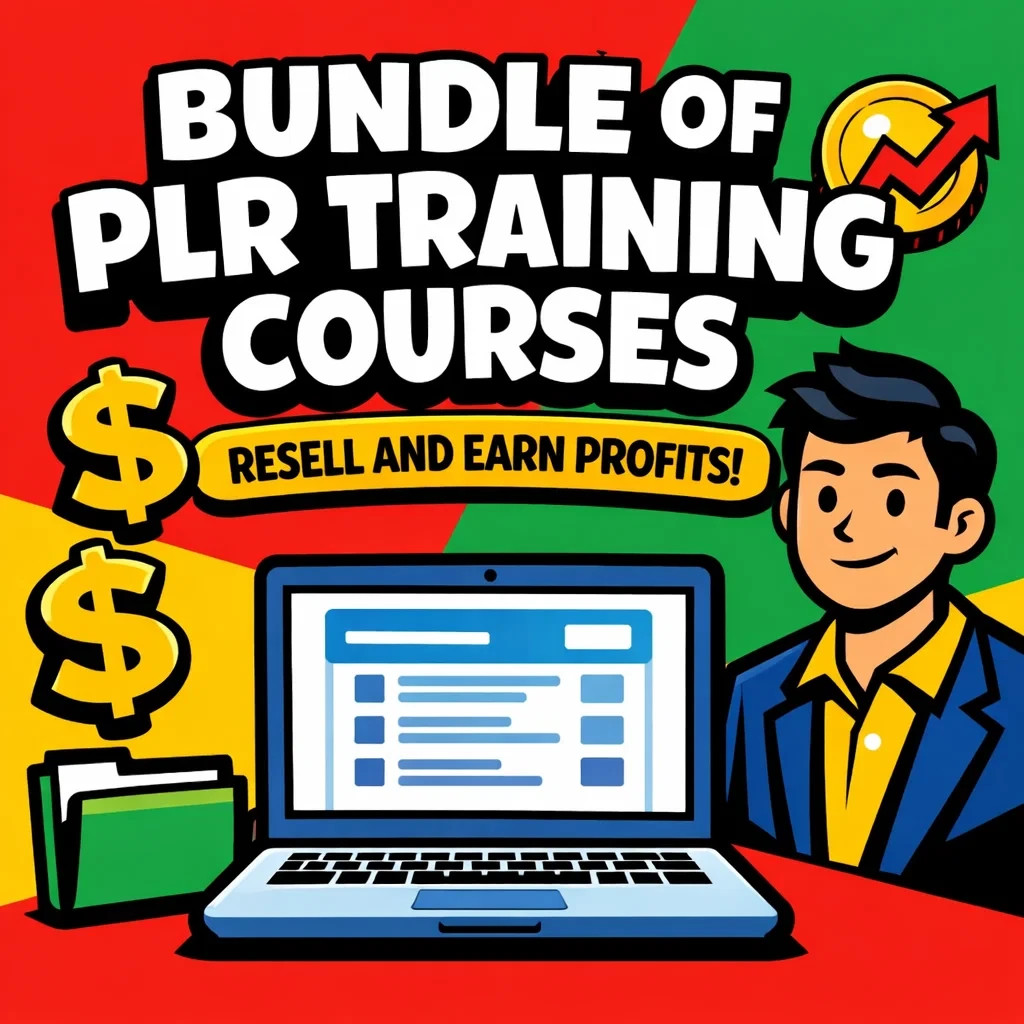 Bundle of PLR Training Courses – Resell and Earn Profits!