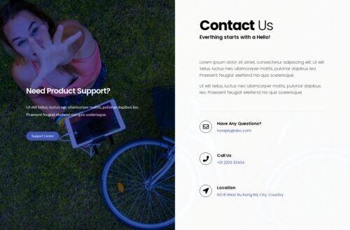 Beautiful Elementor Templates 18 , WordPress, Mobile Responsive, Slider Website.