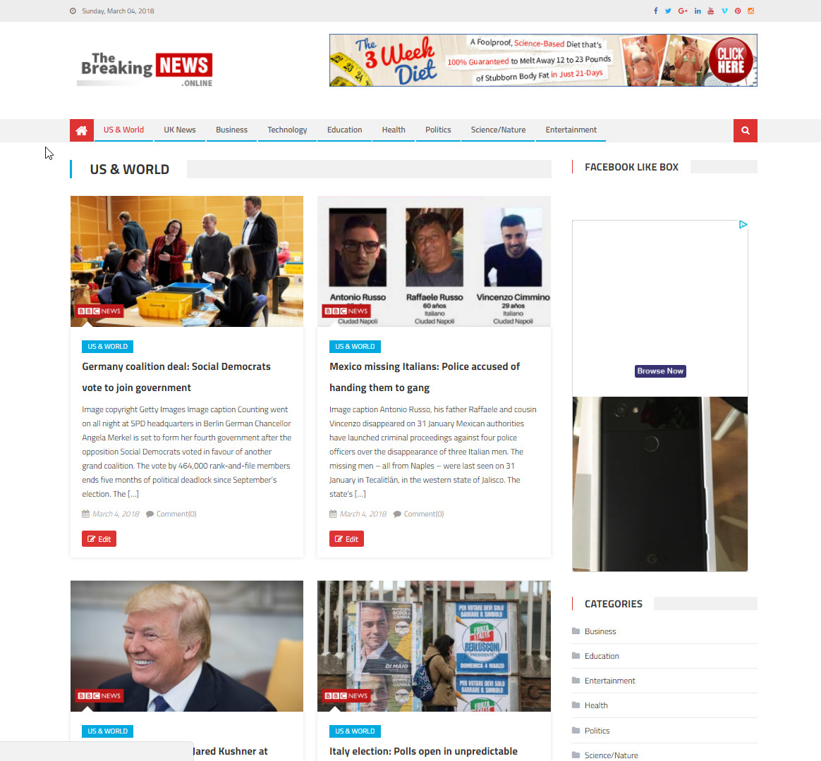 🥇 Turnkey Automated AI News Website Script – Autopilot Adsense Income