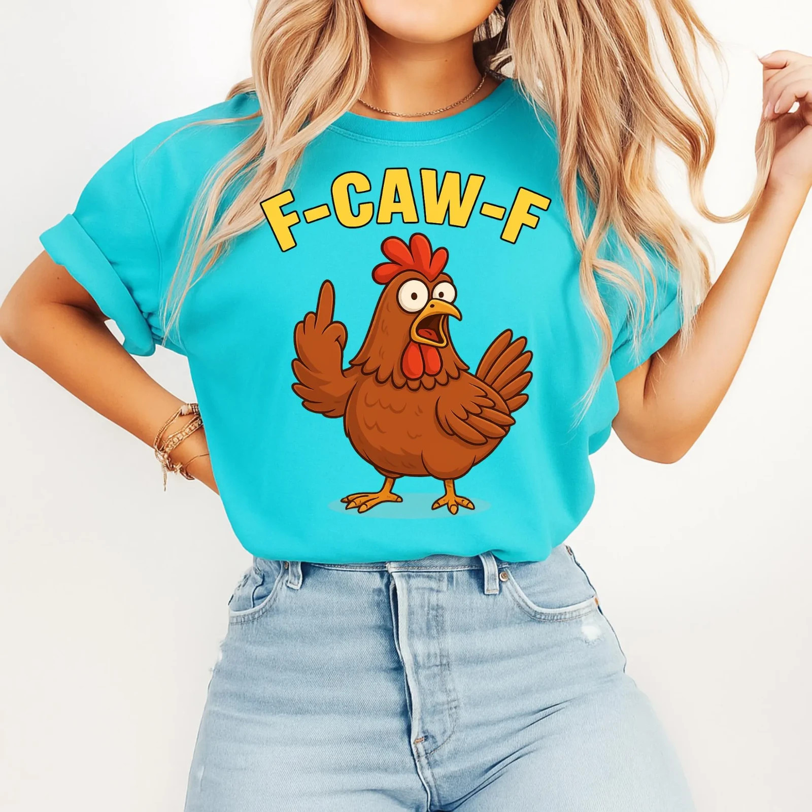 Funny Gothic Raven Art: F-Caw-F PNG Bundle (Digital Download)