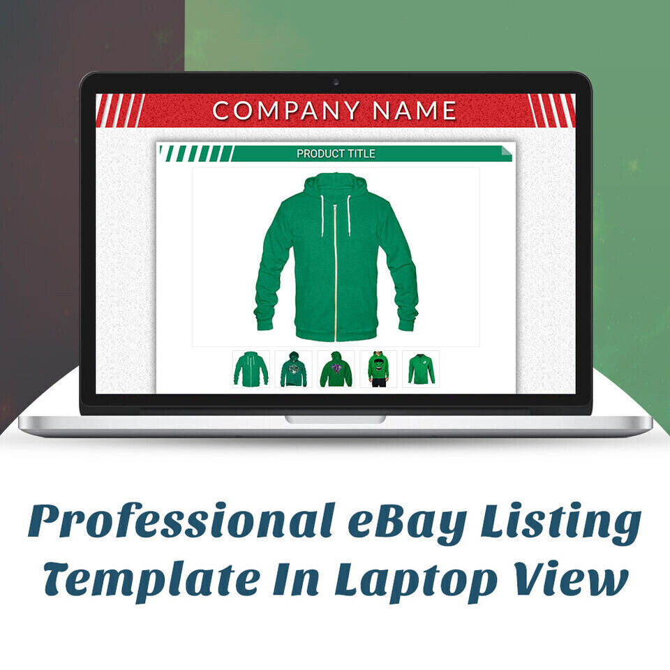 eBay Templates, Auction Mobile Responsive html Templates 2019 Ready for Cloths