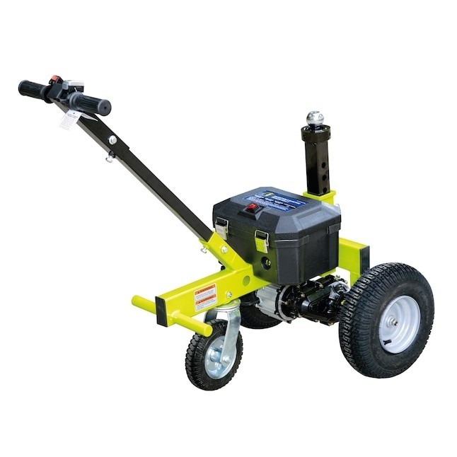 Tow Tuff TMD-35ETD8 Adjustable 3500 Lbs Capacity Electric Trailer Dolly Green