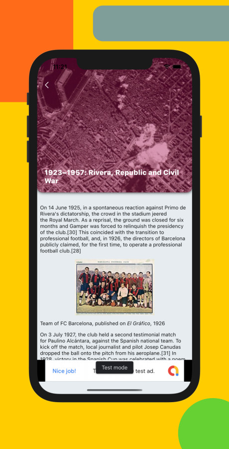 TeamNation – Soccer, Football, Cricket Sports Flutter App | Android + iOS | PHP