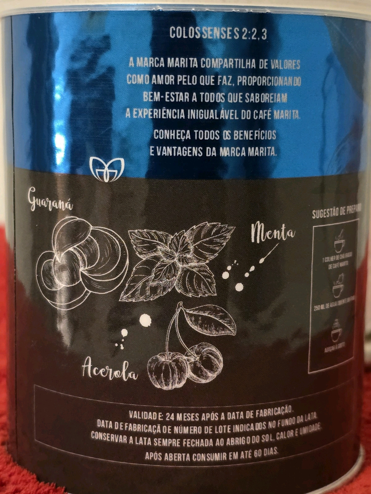 cafe instantaneo marita 6.0 – healthy, mezcla focus, brain active con vegetales