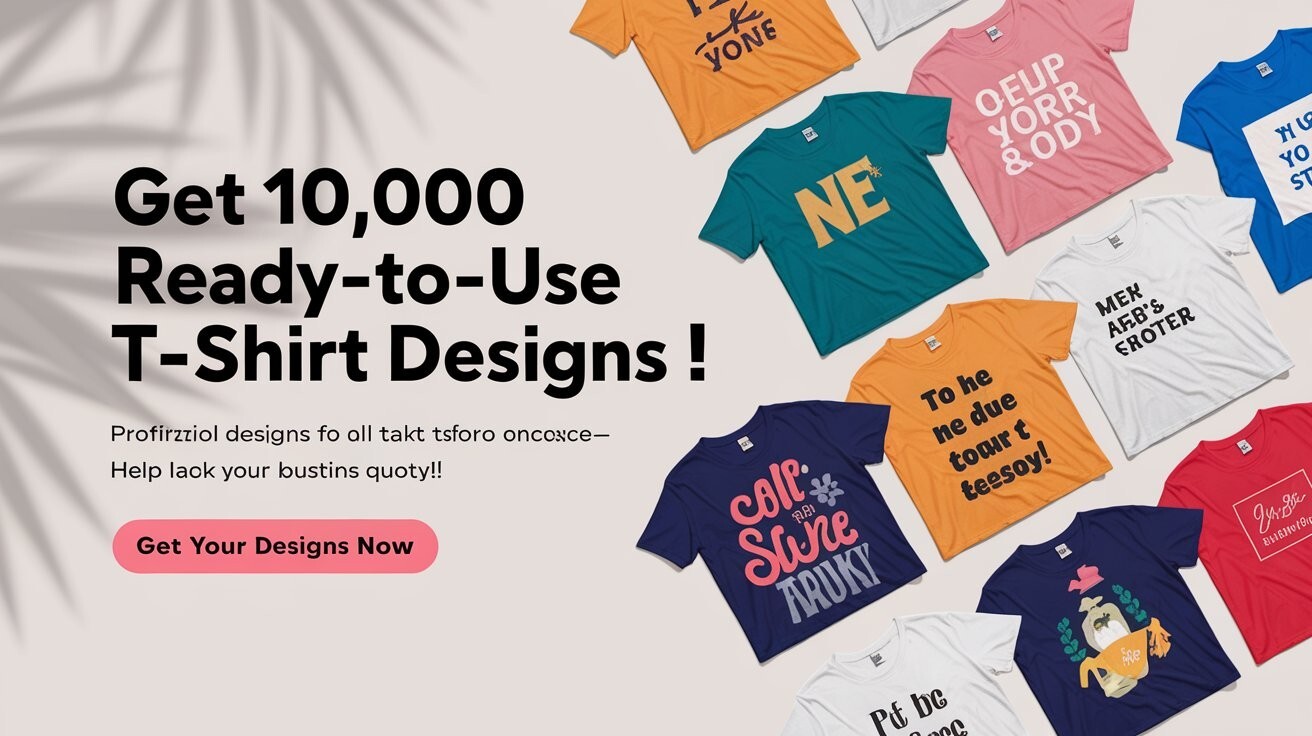 T-shirt Designs -Unlock 10,000 Premium – Affordable & Ready to Print