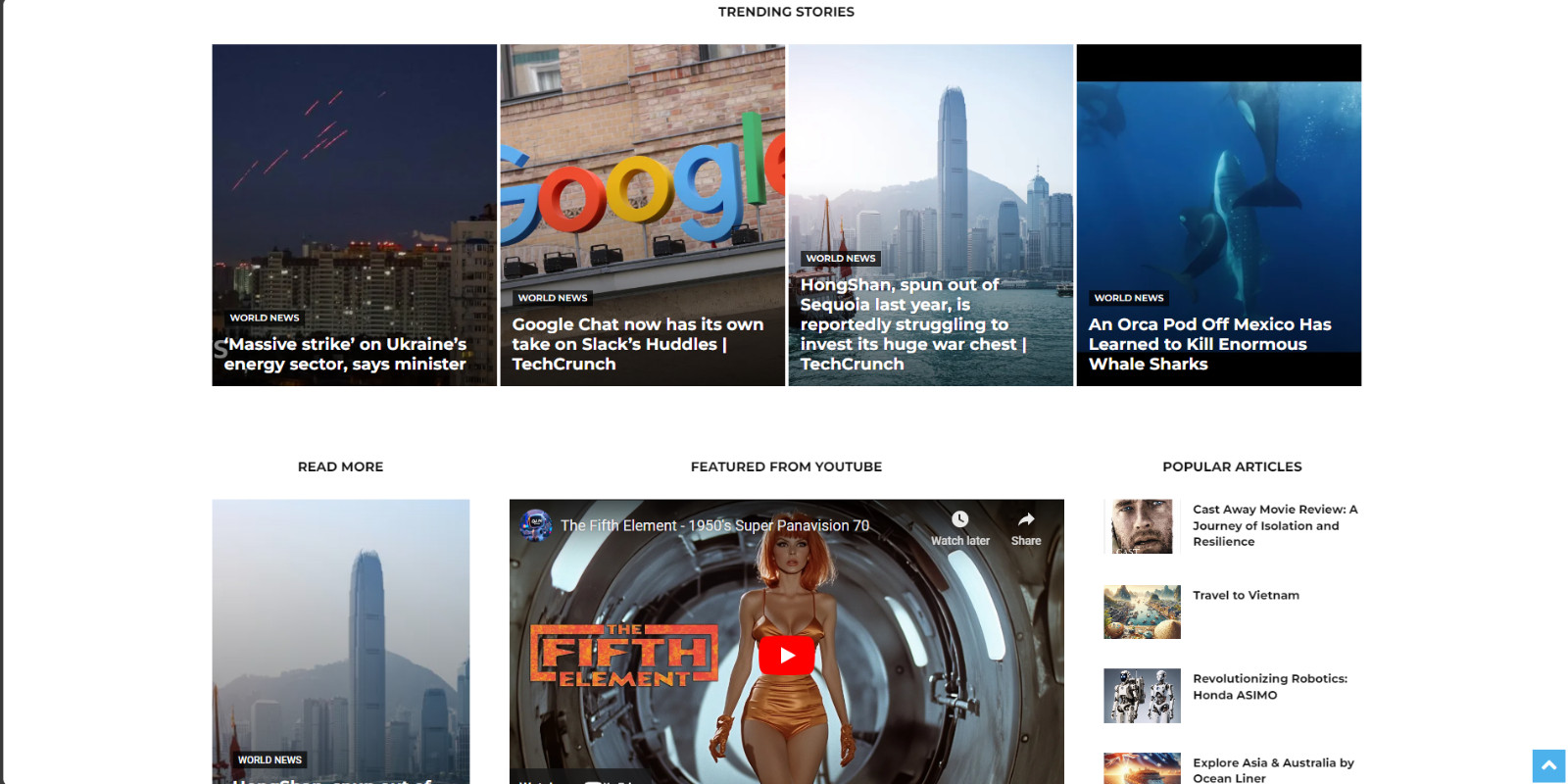 Automated Tech News Website Google AdSense Lightning-Fast Server Hosting