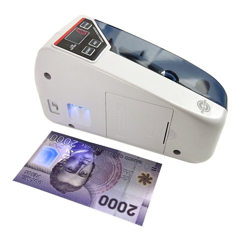 Portable Money Counter V31 Bill Counting Machine UV Fake Banknote Detector