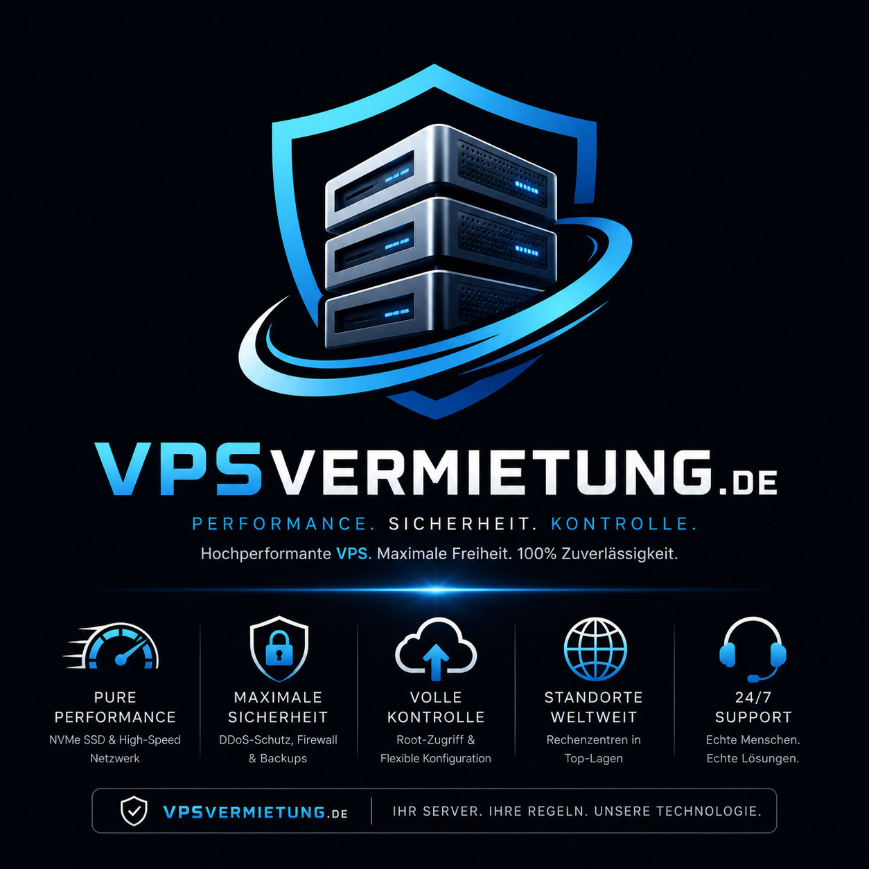 Domain – vpsvermietung.de – for VPS hosting, cloud server and IT service provider