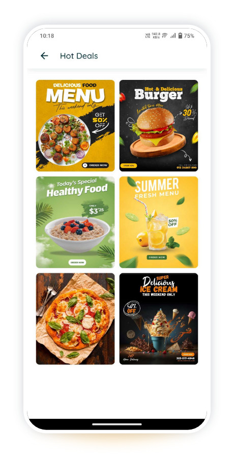 RestroOne Food Delivery Flutter App | Single Vendor Multi Branch Restaurant