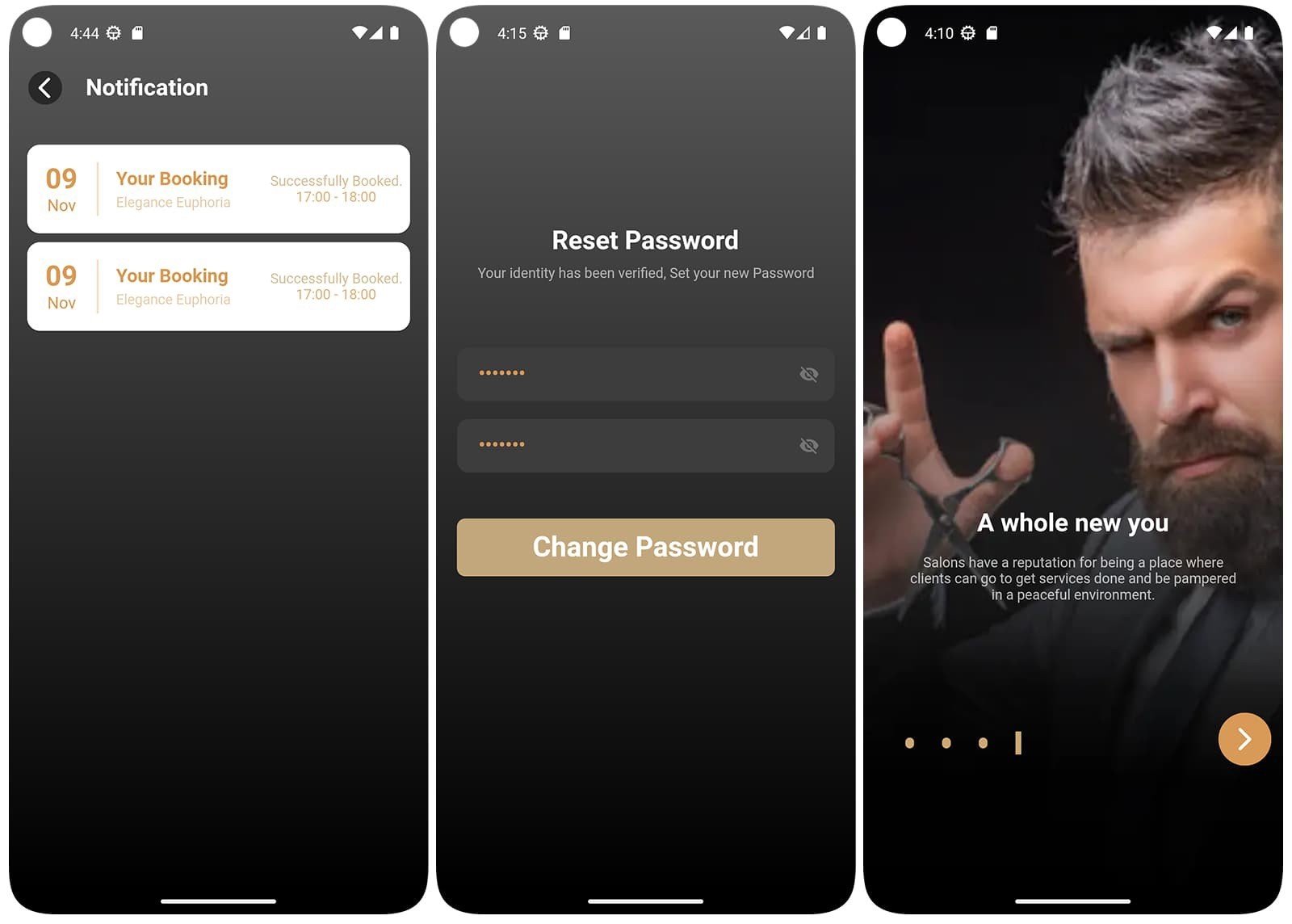 SalonPoint – Salon & Parlour Booking Full Solution Flutter App | Android + iOS