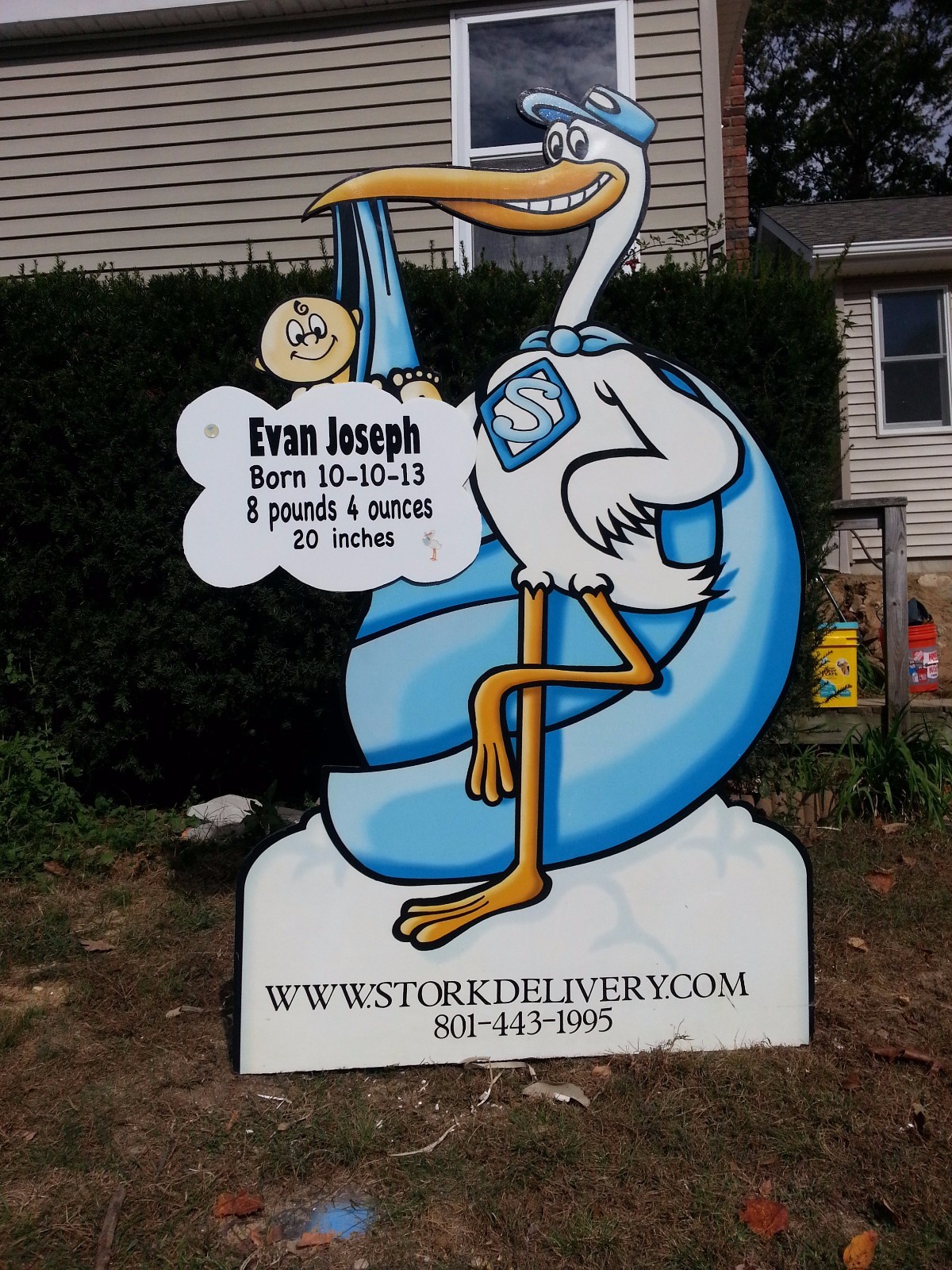 Sign Rental Business Stork Signs – 4 Signs Brand New Westchester County NY