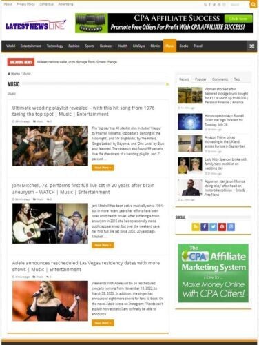 Fully Automated News Website WordPress for Sale – For AdSense, Amazon Ads 2023